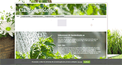 Desktop Screenshot of gardenguide.se